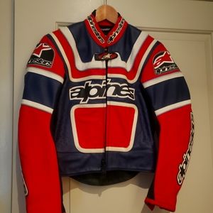 Alpinestars Womens Airflow Leather Motorcycle Jacket 